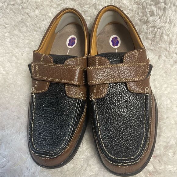 Dr. Comfort Mike 8660 Diabetic Men’s Casual Shoes Leather Black/Brown SZ12W main image 9